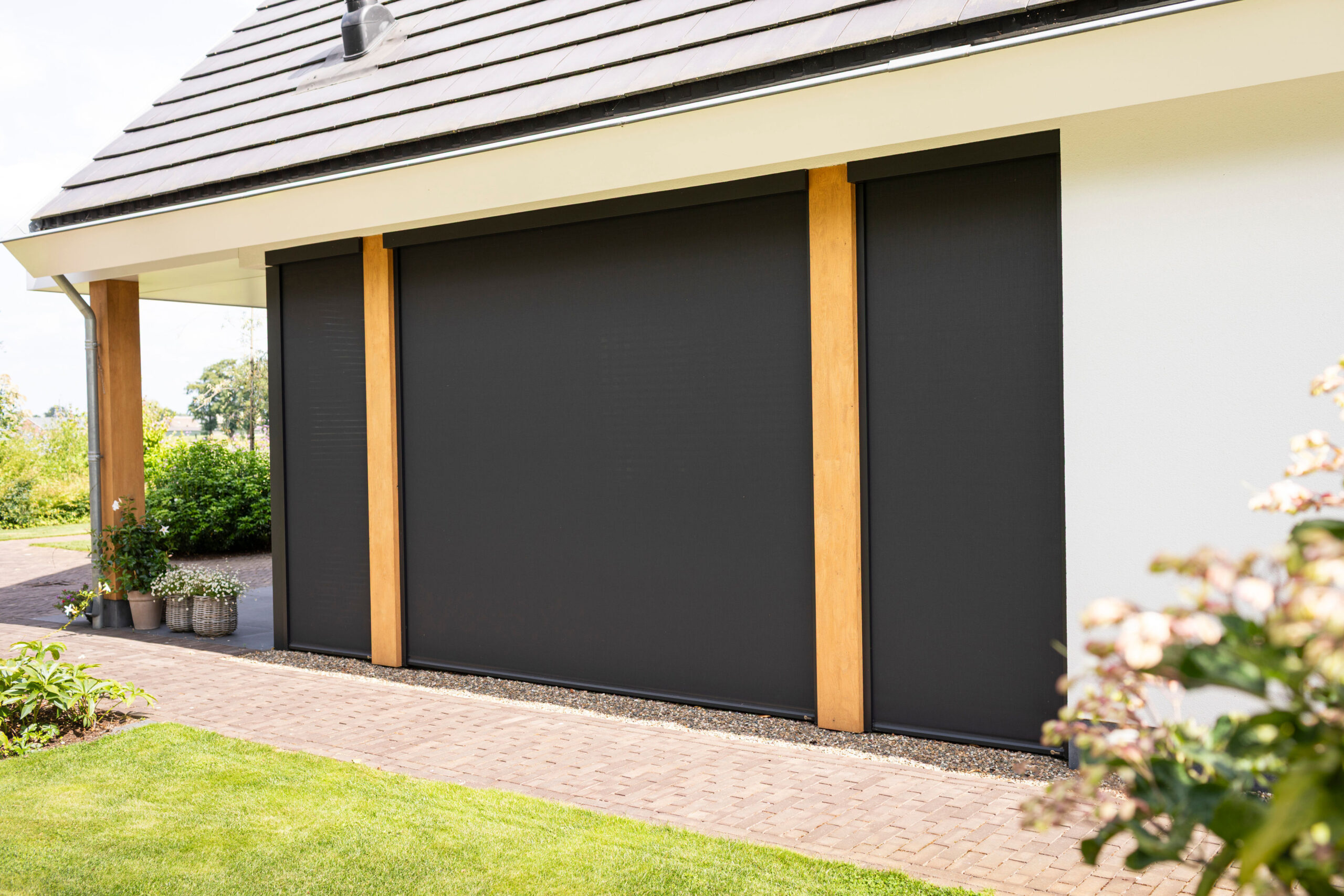 G110 screens aan woning door Prime Zonwering